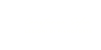 logo Constanza lezioni di pianoforte bianco